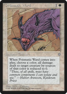 Prismatic Ward X (4) Ice Age - EX/NM - C47 - 4RCards - Picture 1 of 1