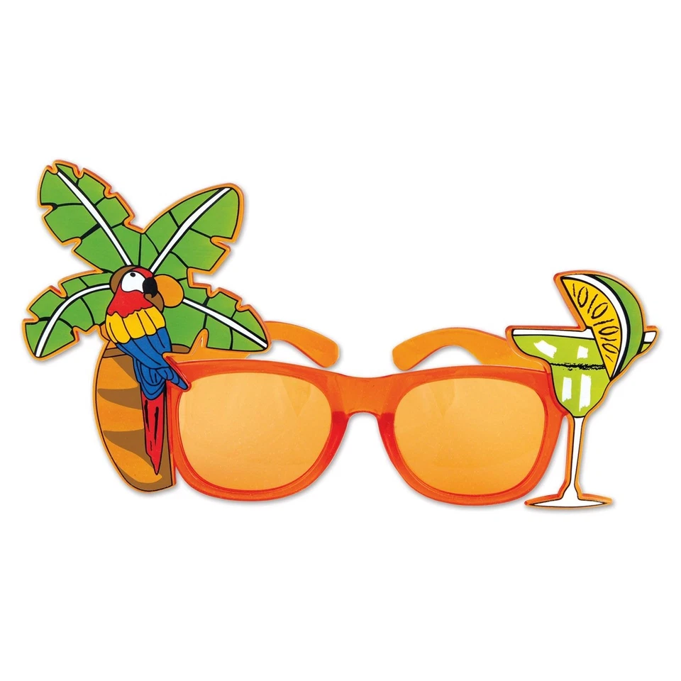 Beistle Palm Tree and Parrot Fanci-Frames - Luau | Party Supply | Decoration - Image 1 of 1