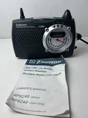 Emerson Instant Weather Band Radio w/ TV Sound (Model No. RP6249) - Image 1 of 4