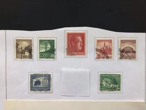Germany 1938 Used Hitler’s 49th Birthday & Birth Cent Count Zeppelin - Picture 1 of 1