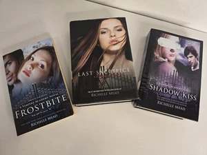 Vampire Academy Book Lot of 3- Richelle Mead- Lib. binding Shadow Kiss - Picture 1 of 9