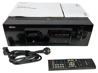 Denon AVRX1300 WBKE2 7.2 Surround AV-Receiver (Dolby Atmos, Bluetooth, Spotify) - Bild 1 von 4