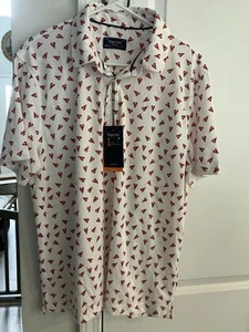 Visitor Lobster Polo Style Golf Shirt L Brand New With Tags - Picture 1 of 6
