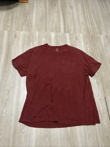 George Burgundy T-Shirt Men’s Size XL - Picture 1 of 3