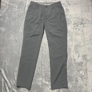 Under Armour Pants Mens 34x32 Gray Drive Performance Stretch Golf Casual - Picture 1 of 9