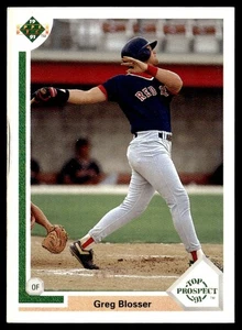 1991 Upper Deck Greg Blosser Boston Red Sox #70 - Picture 1 of 2