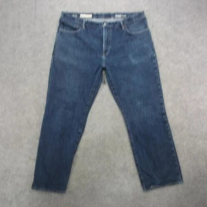 Gap 1969 Standard Jeans Mens 40x32 Blue Straight Leg Denim Medium Wash 5-Pocket - Picture 1 of 11