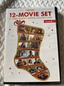 Lifetime 12-Movie Set A Very Merry Movie Collection Volume 3 DVD - Imagen 1 de 3