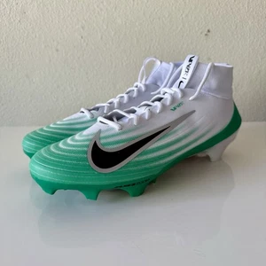 Nike Air Zoom Vapor Pro 1 Football Cleats (White/ Green) US 13.5 Men HM8850-100 - Picture 1 of 7