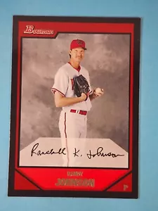 2007 Bowman Randy Johnson Arizona Diamondbacks #72 - Foto 1 di 2