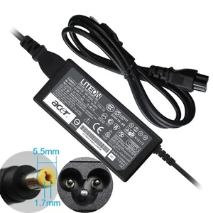 Genuine 65w Adapter Charger Acer Aspire 5 E15 V5 V7 V3 R3 R7 S3 E1 M5 Series OEM - Afbeelding 1 van 6