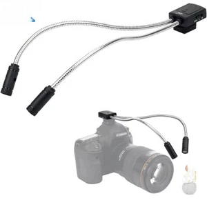 Light Photo Lighting with 5 Level Ajustable Flexible Fill Lights for Macro Lens - Picture 1 of 21