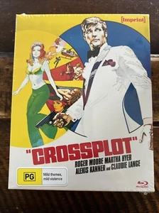 Crossplot Blu-ray Starring Roger Moore Claudia Lange 1969 Limited To 1500 - Picture 1 of 10