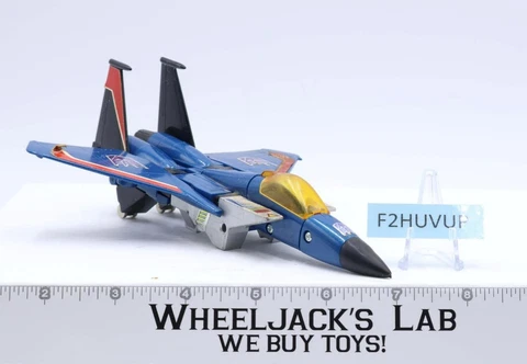 Thundercracker 1984 Vintage Hasbro G1 Transformers F-15 Fighter Action Figure Cover