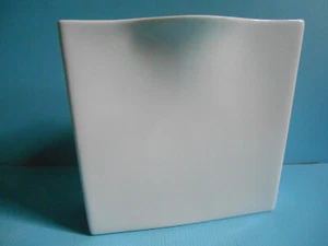 ROSENTHAL Vase weiß studio line eckige Form H. 18,5 - Bild 1 von 15