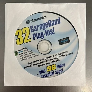 MacAddict CD-ROM The Disc (Loose) August 2006 #120 32 Garage Band Pug-Ins! - Picture 1 of 1