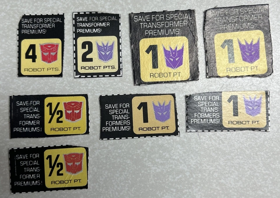 Lote de Puntos Robot Oferta Especial Hasbro Transformers Años 80 De Colección Foto 1 de 1