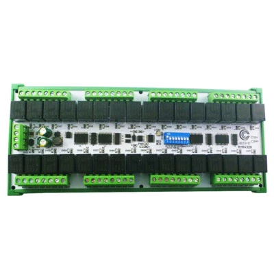 32Channel RS485 Relay Module Multifunction Modbus RTU Switch PLC Remote IO Board - Image 1 of 4