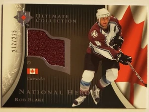 2005-06 Ultimate Collection National Heroes Jerseys #NHJRB Rob Blake ser 212/225 - Bild 1 von 1