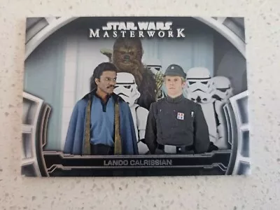  2019 Topps Star Wars Masterworks #DM-8 (Lando) "The Empire Strikes Back" - Image 1 of 2