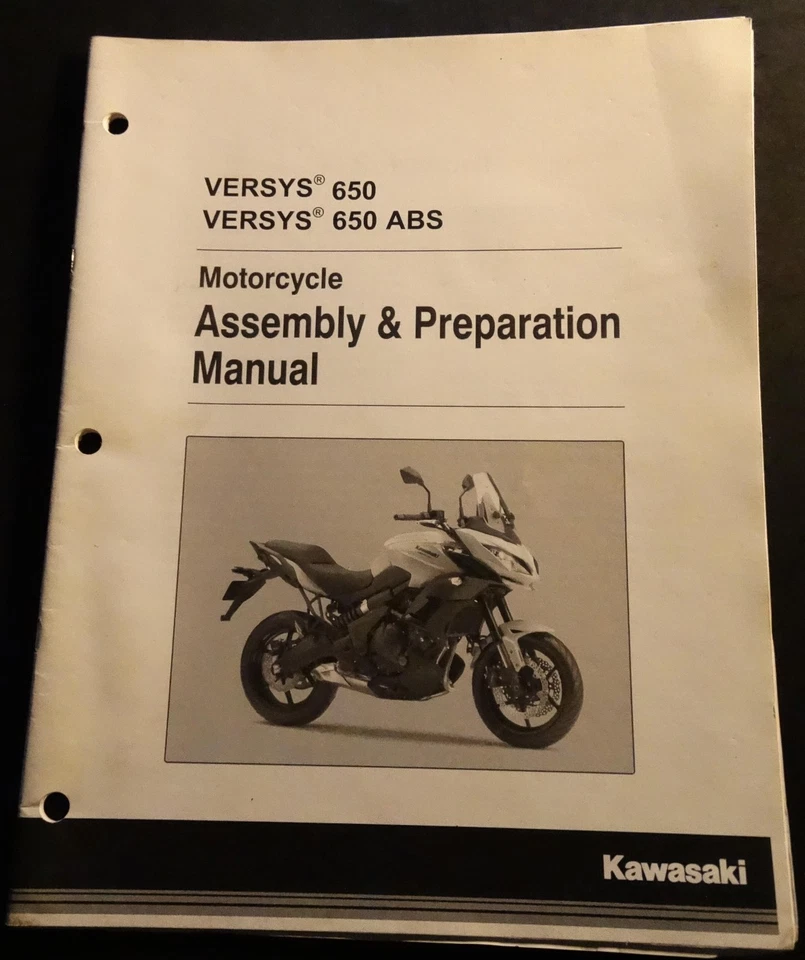 Kawasaki Versys 650 2015 manual de montaje y preparación 99931-1548-01 (606) Foto 1 de 1