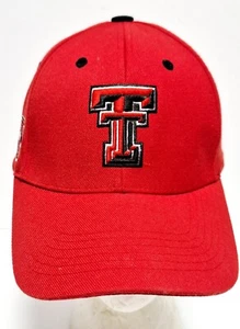 Texas Tech Red Raiders Ballcap One Size Fits Most Licensed Product Hook and Loop - Picture 1 of 6