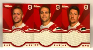 2016 ESP NRL Traders Faces Of The Game 3 Card Set St George Illawarra Dragons - Picture 1 of 2