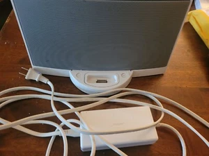 💥Bose SoundDock Digital Music System iPod White w/ Power Cable . - Picture 1 of 4
