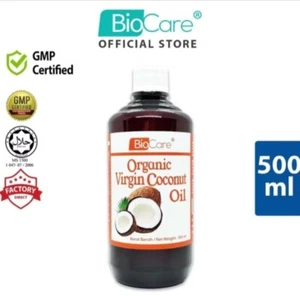 Biocare Organic Virgin Coconut Oil (500ml) - Picture 1 of 4
