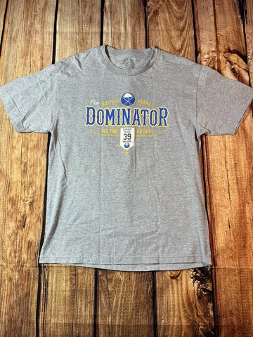Old Time Sports Dominik Hasek No. 39 Buffalo Sabres Hockey T-Shirt Vtg Sz Large Cover