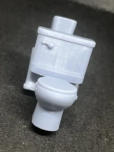 1/25 1/24 Scale 3d Resin Toilet - Picture 1 of 1