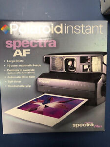 Polaroid Spectra AF Kompaktkamera mit Zubehör - wenige Male genutzt