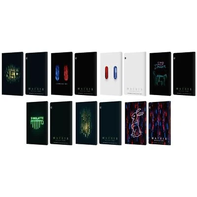 THE MATRIX RESURRECTIONS KEY ART LEATHER BOOK CASE FOR HUAWEI XIAOMI TABLET - Image 1 of 4