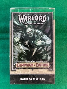 WARLORD SAGA OF THE STORM CCG - 'CAMPAIGN ED' NOTHROG WARLORD STARTER DECK - Picture 1 of 2