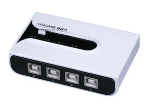 USB 2.0 Sharing Switch 4 to 1 with (2) A to B cable 2996 - Picture 1 of 3