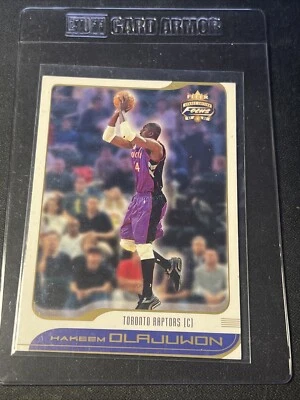 2001-02 Fleer Focus Jersey Edition Hakeem Olajuwon #17 HOF - Image 1 of 2