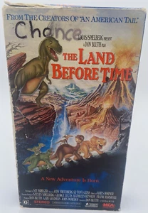 Kids The Land Before Time Dinosaur Animated VHS 1989 First Release Spielberg - Picture 1 of 6