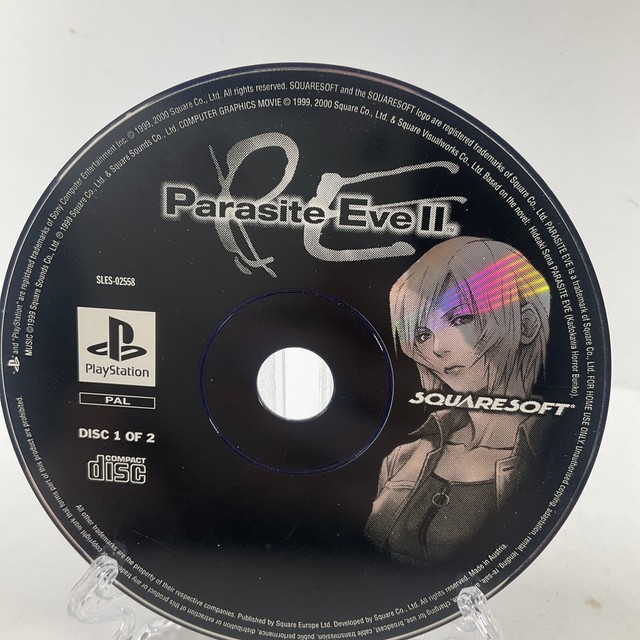 PARASITE EVE II JOGO REPRÔ PARA PLAYSTATION 1 - Escorrega o Preço