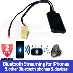 Alfa Romeo Bluetooth A2DP Interfaccia Streaming Musica Adattatore Auto Ingresso AUX 159 a - Foto 1 di 5