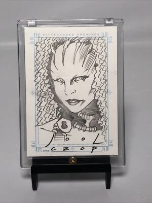 Rittenhouse Farscape Sketchafex Sketch Card John Czop Sikozu - Image 1 of 4