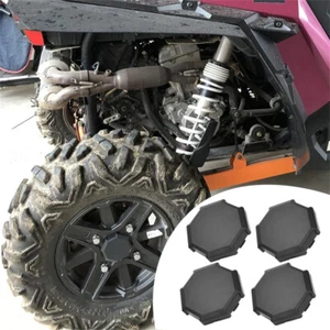 Tire Wheel Hub Center Caps For Polaris Sportsman RZR Rim Plug Cover Guard Turbo - Picture 1 of 8