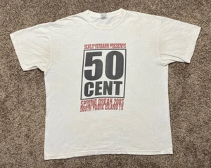 Y2K 2003 50 Cent T-Shirt Herren Gr. XL Schlitterbahn Spring Break South Padre - Bild 1 von 10