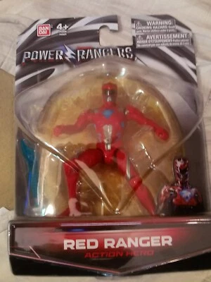 2017 BANDAI~SABAN'S POWER RANGERS~粉红色游骑兵~动作英雄~5"动作人物~全新 — 第 1/3 张图片