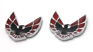 NUEVO Juego de emblemas de panel de vela de pájaro par/autoadhesivo adhesivo guardabarros embellecedor de techo - Imagen 1 de 6