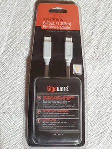 Cable Firewire Gigaware 1500010 9 pines a 9 pines 6 pies - Imagen 1 de 2