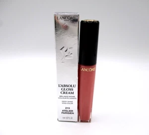 Lancome L'Absolu Gloss Cream Dewy Shine Vivid Color ~ 213 Atelier Parisien ~ 8ml - Picture 1 of 3