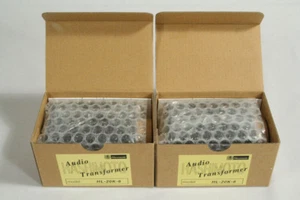 A Matched Pair Hashimoto Line In/Output Transformers HL-20K-6 20K 150/600 Ohms - Picture 1 of 5