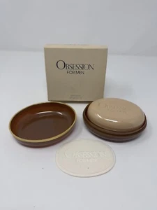 Calvin Klein Obsession für Männer Badeseife 5,3 Unzen mit Etui Neu im Karton New Old Stock - Bild 1 von 5