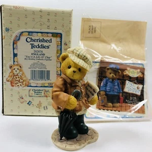1996 Cherished Teddies Collection Enesco 202878 ENGLAND YOU'RE A JOLLY OL' CHAP - Picture 1 of 4