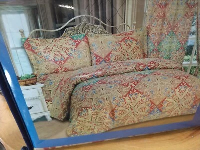 NUEVO Juego de funda nórdica completa / Queen paragon y 2 fundas "Regal Rialto". 87 x 87 Foto 1 de 4